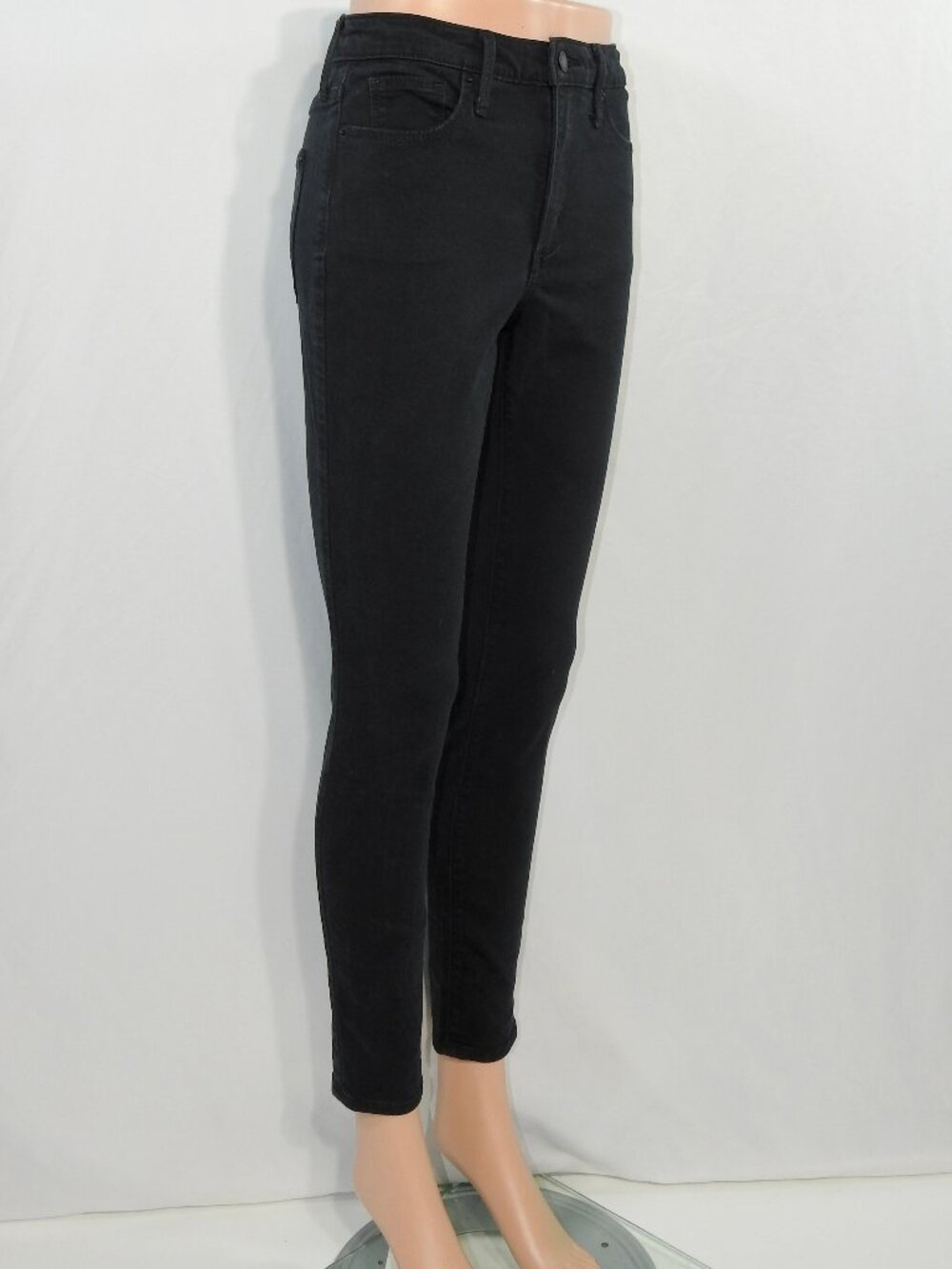 Universal Thread Sz 4/27R Black Jeans High Rise Skinny Womens Denim 014090503